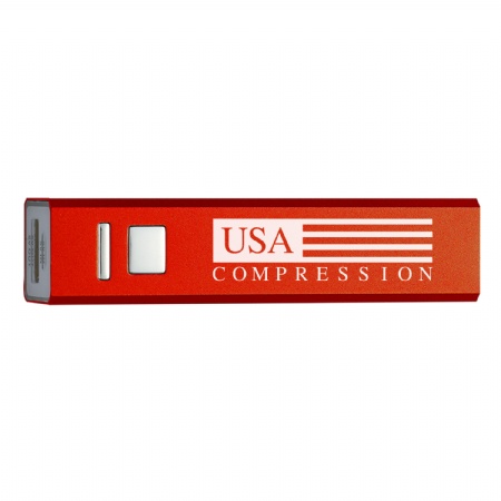 Portable Power Bank - Red