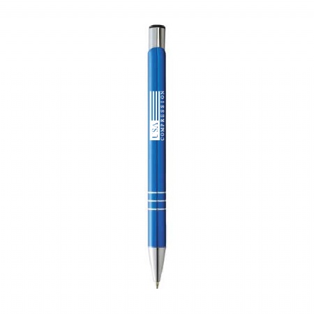 Aluminum Ballpoint Pen - Blue